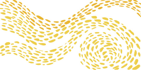 Swirl Starry Background Night Impressionism