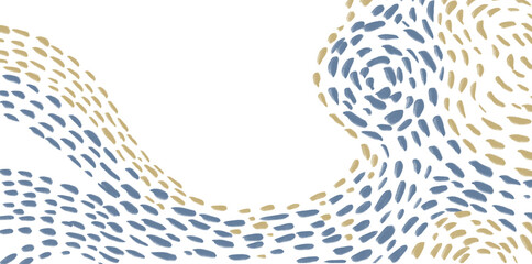 Swirl Starry Background Night Impressionism