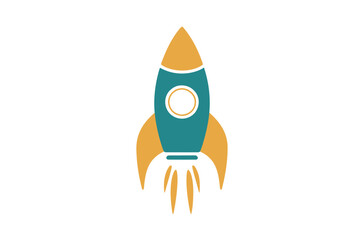 Rocket Flight Illustration