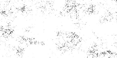 Abstract black and white grunge background texture with dust, dirty paint, and splashing ink drops for art design illustration