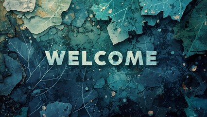 Welcome Background: A welcoming background for entering a venue or presentation.