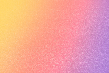 Purple orange yellow White Gradient Blurred with Grainy Noise Texture Background, for art product design, social media, trendy,vintage,brochure,banner.