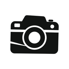 Photo camera vector icon isolated 
