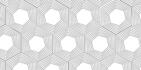 Vector Geometric Repeat Pattern: Abstract Optical Illusion Swirls on White Background.