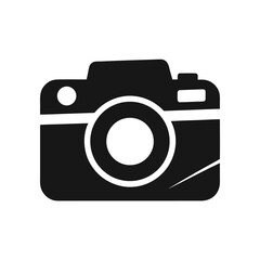 Photo camera vector icon isolated 
