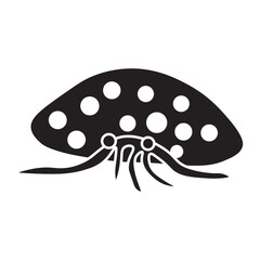 Arcella Protozoa glyph icon