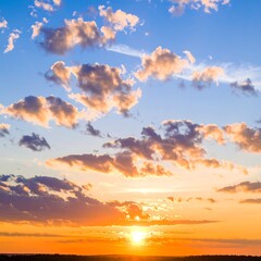 Fototapeta premium Sky at sunset