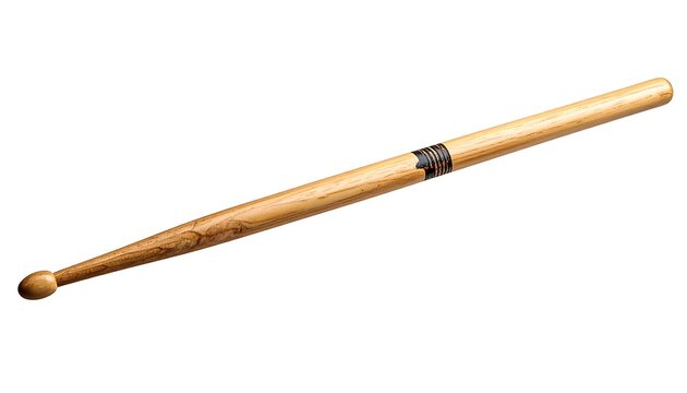 Light-colored wooden drum stick
