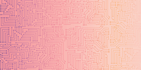 High tech technology geometric stock illustration. 