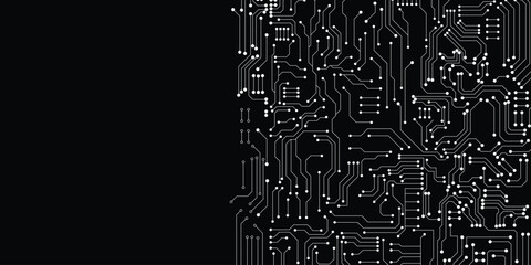 Abstract Technology Background , circuit board pattern 