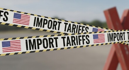 Illustrative representation of trade restrictions and the economic implications