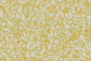 White and green marble texture with thin gold veins background