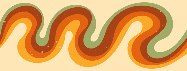 Zebra groovy hippie color background. 