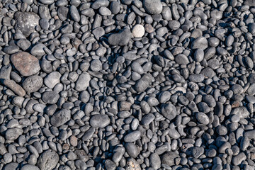 Black Sand Beach, Waiʻānapanapa State Park.  Hana, Maui, Hawaii. Hana Volcanics / Lava flow.  Haleakalā / East Maui Volcano, is a shield volcano. Basalt