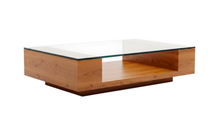 wooden box isolated on white background