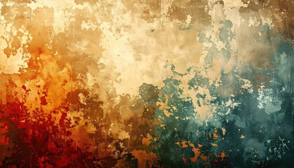 Abstract textured paint design