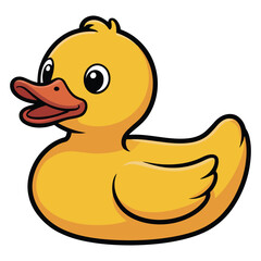 yellow duck cartoon