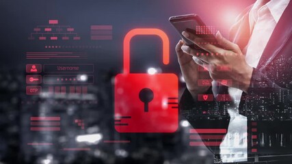 Digital security concept illustrating a cybersecurity breach, with a red unlocked padlock indicating data exposure among secure systems, emphasizing system vulnerability and risk Marrow - Powered by Adobe