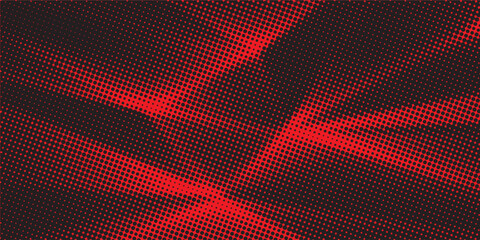 Red plexus Abstract digital connection moving dots and lines,Technology background. Network of lines and dots background