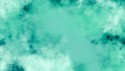 Abstract Aqua Teal Watercolor Texture Background
