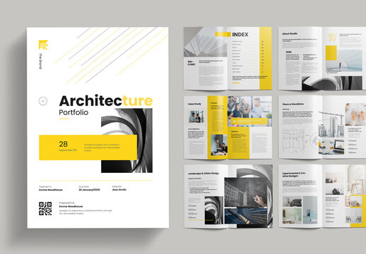 Architecture Portfolio Layout