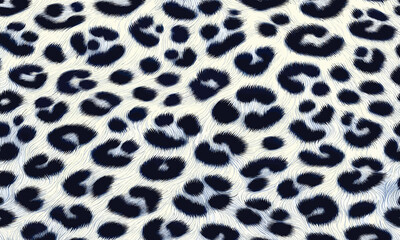 Realistic white leopard fur pattern texture vector with seamless camouflage background perfect for home decor, fashion prints, and wallpaper designs.
