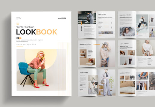 Fashion Lookbook  Layout