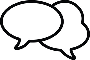 vector speech bubble icon