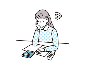 家計簿　主婦とお金