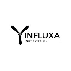 INFLUXA Instruction Logo AviationThemed Tie amp Propeller