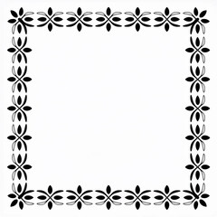 Vintage Ornamental White Frame – Decorative Square Border
20. Elegant White Frame Template – Ornamental Decorative Border