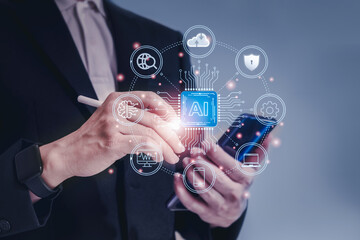 Artificial Intelligence and Digital Technology Innovation Concept