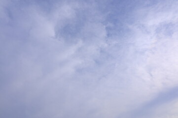 Blue sky with clouds