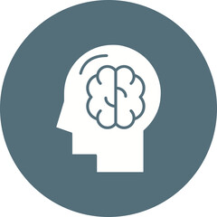 Brain Spectrum Icon