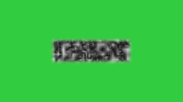 Black and White Round Bar ractangle to Cover Face or Object on black Background ,blur censored circular animation 4k video.