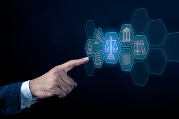 Business legal services, advice, justice and law. Services and legal consultancy concept. Lawsuit legal technology attorney authority barrister business
