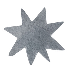 Cute watercolor Christmas design elements. Christmas decorations. Winter Holidays Watercolor elements. Hand drawn new year print