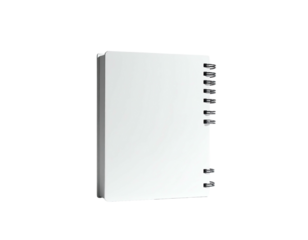 A white notepad stands upright, its spiral binding visible, against a black backdrop