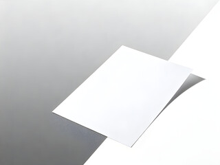 blank sheet of paper