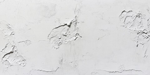 Textured White Wall: Close-up shot showcases the intricate texture of a pristine white wall, highlighting the interplay of light and shadow. Revealing the artistic beauty of aged plaster.
