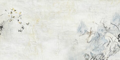 Gentle Whispers: Delicate floral artwork in soft tones evoking a sense of calm and tranquility, The artwork whispers of nature’s gentle beauty with soft color palette.