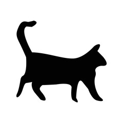 black cat silhouette