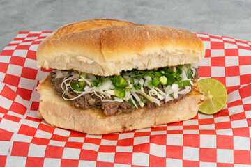 Torta de carne con verdura 