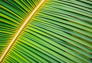 Close-up of Fiji Fan Palm fronds, showing texture and detail,   plant texture,  tropical