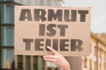 “Armut Ist Teuer” It costs more to ignore than to solve. POVERTY. COST. POLICY. INVESTMENT....