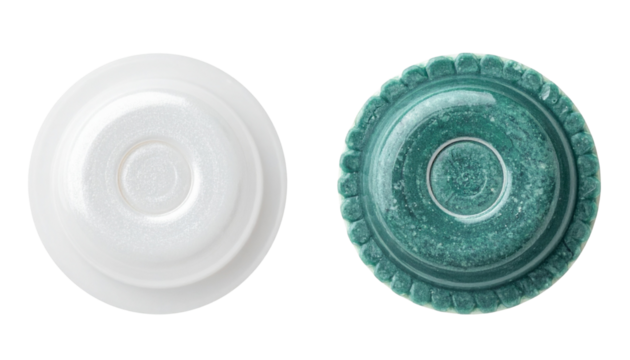 Ultra HD macro shot set with two unique variations, isolated on transparent background