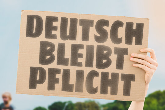“Deutsch bleibt Pflicht” Direct stance on language as integration cornerstone. LANGUAGE. INTEGRATION. EDUCATION. SOCIETY. STANDARDS. ACCESS. POLICY.