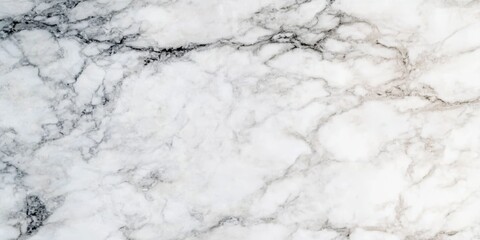 Obraz premium Elegant White Marble Texture Background Featuring Delicate Gray Veins for Luxury Design and Art