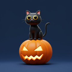 Cartoon vampire enjoying a hot drink at a cafe table, with a plant and lamps in the background.