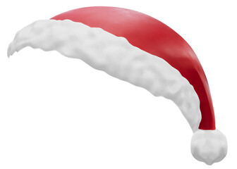 Mock up Santa Claus hat